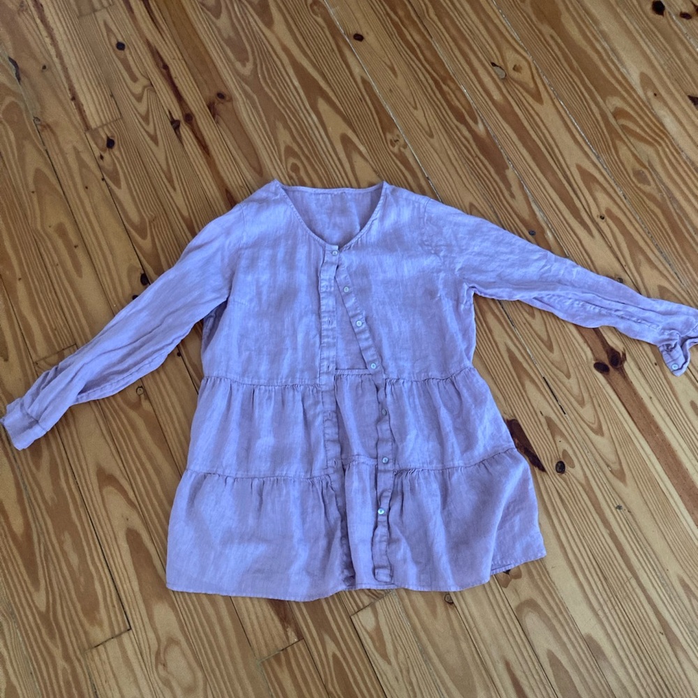 100% Linen Tunic Dress